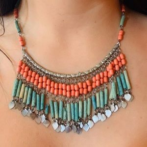 Vintage Egyptian Revival Collar Necklace